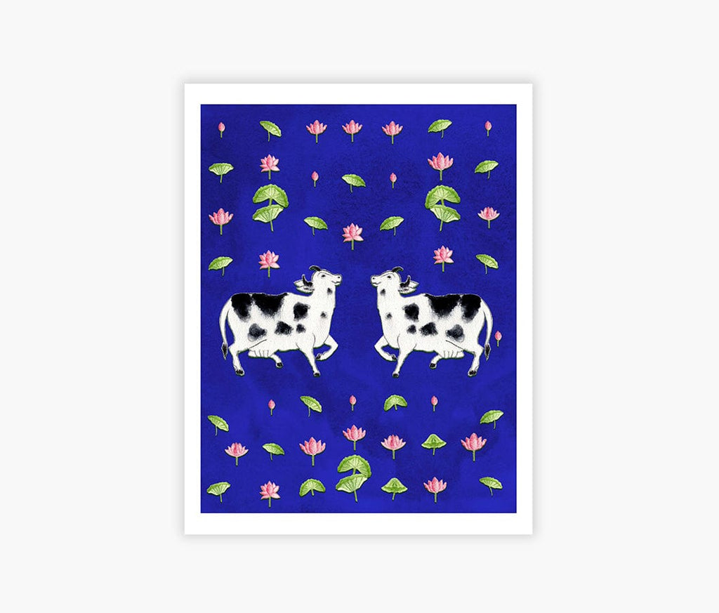 Kannika Art Pichwai Holy Cow #1 | Art Print