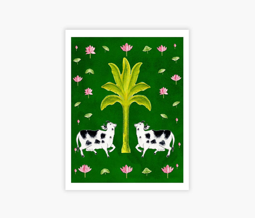 Kannika Art Pichwai Holy Cow #4 | Art Print