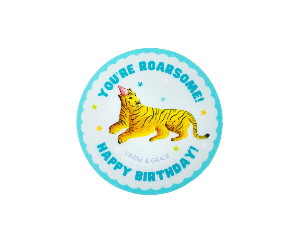 Kannika Art Sticker You are Roarsome Circle | Sticker