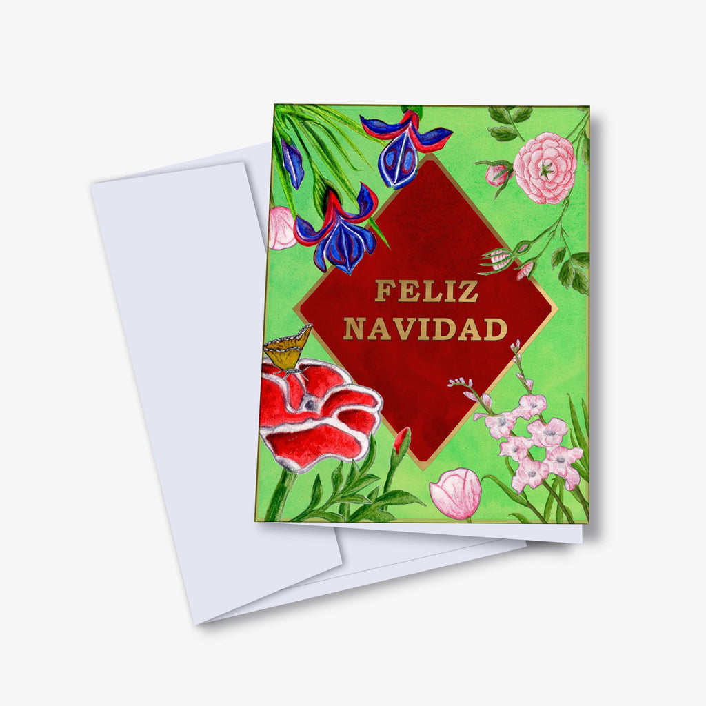 Kannika Art Greeting Card Feliz Navidad Card | Greeting Card