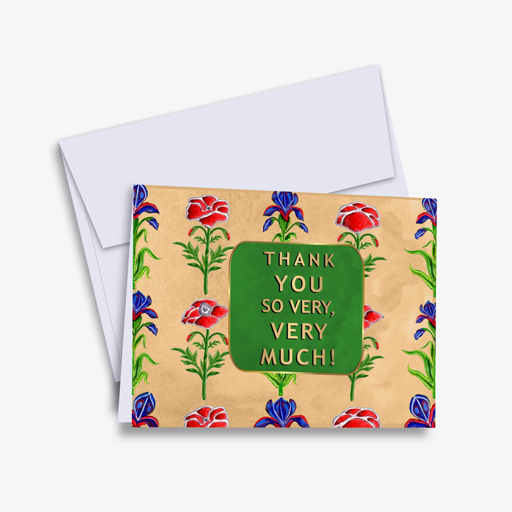 Kannika Art Greeting Card Thank You So Very Much Card | Greeting Card